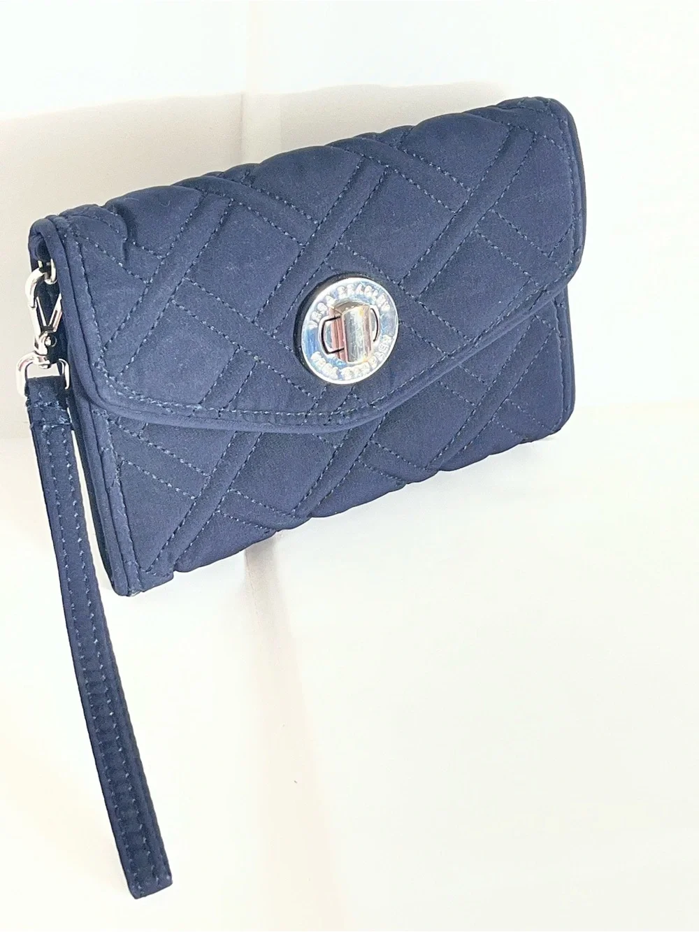 Vera Bradley quilted wristlet